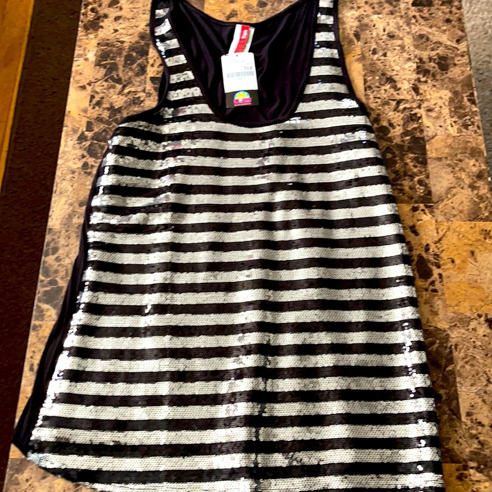 Sequence striped tank top